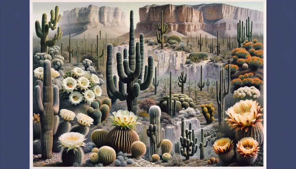 cacti in north america