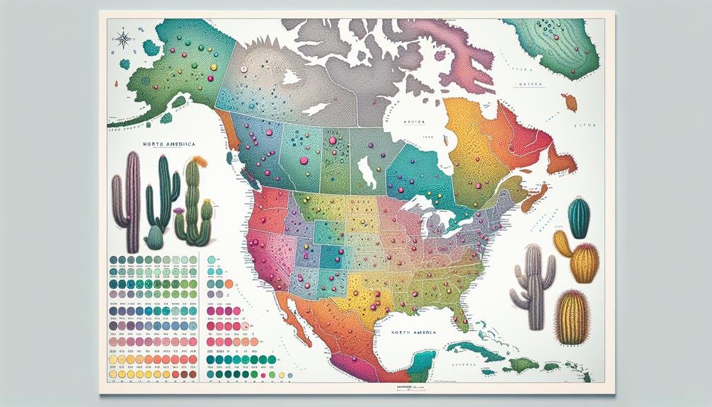 cacti in north america