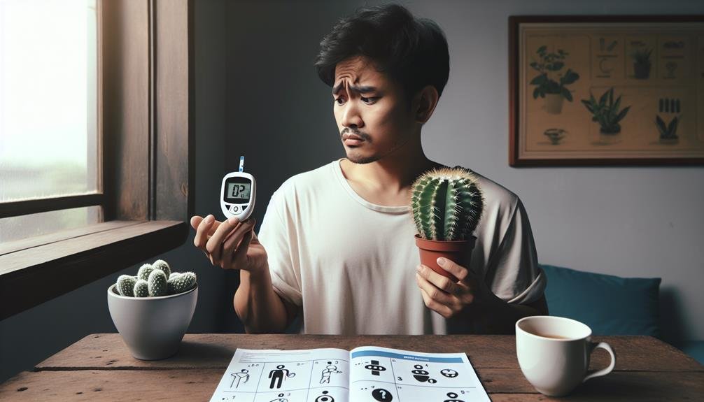 cactus and blood sugar