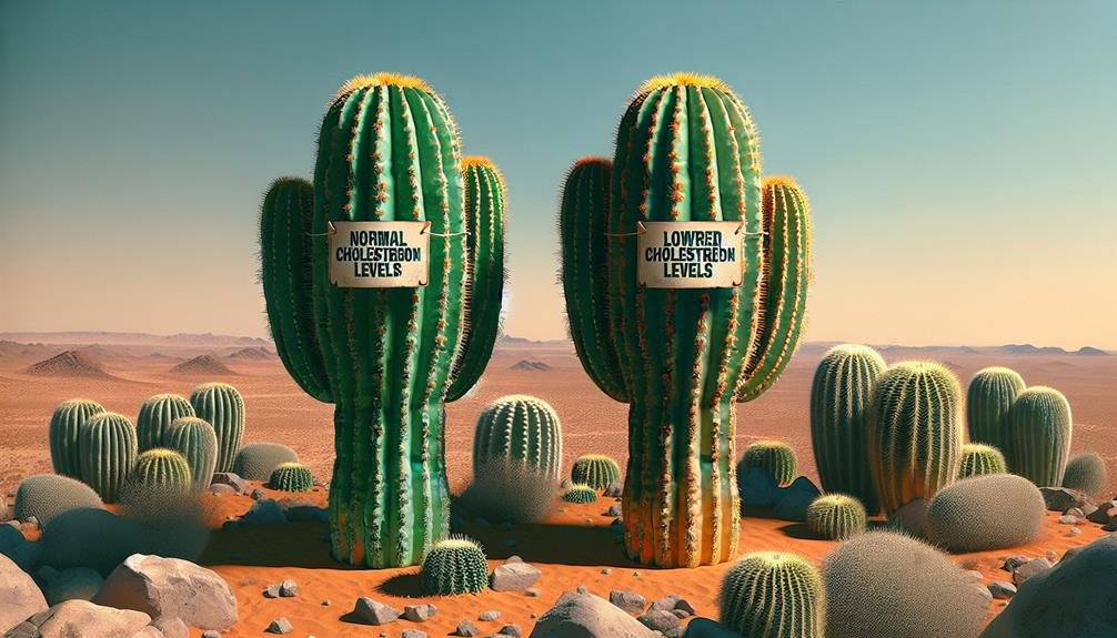 cactus and cholesterol levels