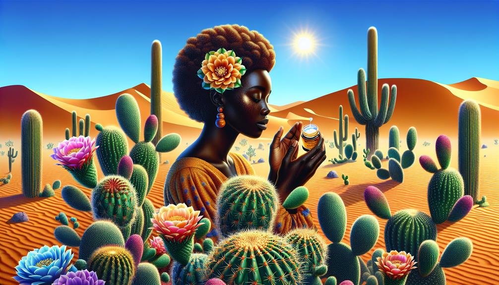 cactus skincare for healing