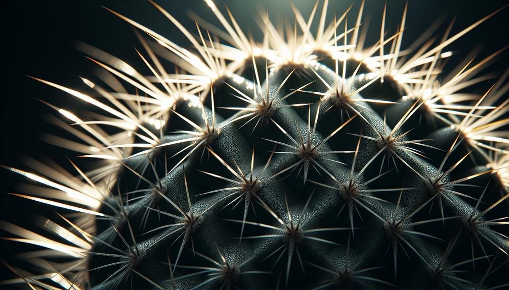 cactus spines sharp defense
