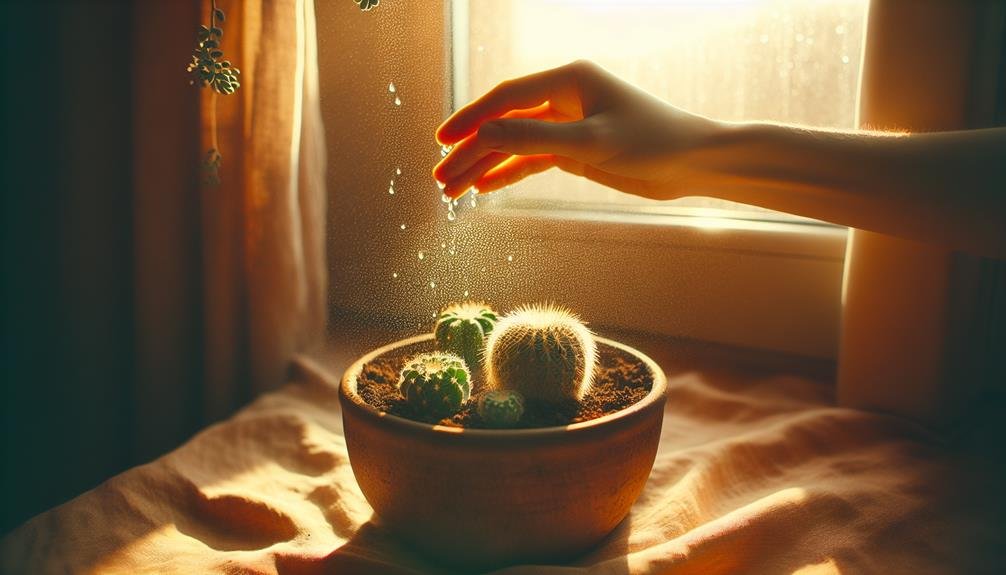cactus watering indoors guide