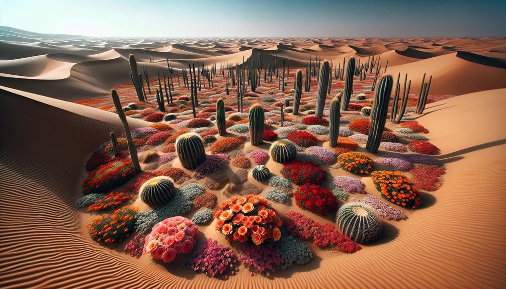 desert flowers in bloom