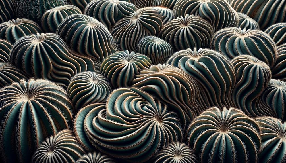 diverse cactus spine shapes