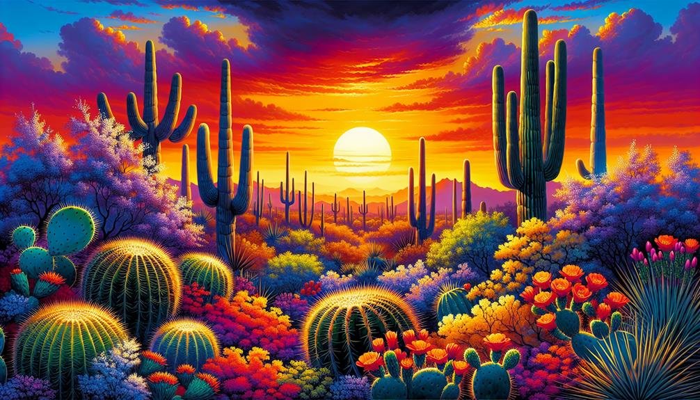 exploring desert cactus habitats