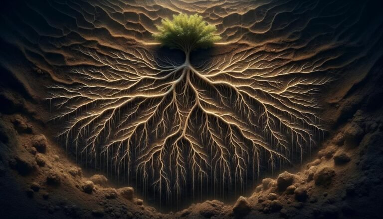 learning about plant roots