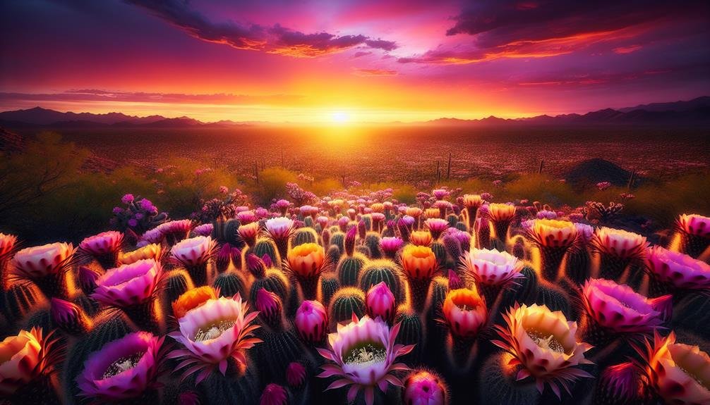 peak cactus flower bloom