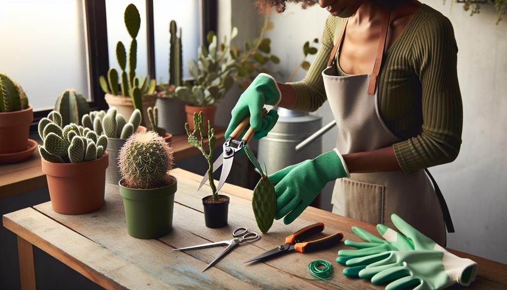 propagating cacti through cuttings
