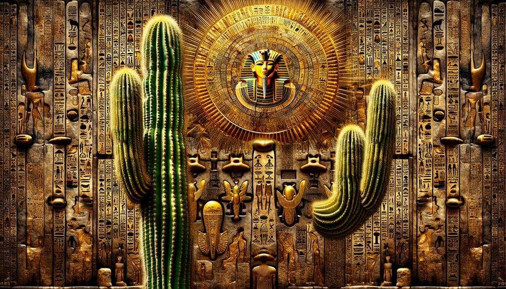 sacred cactus in egypt