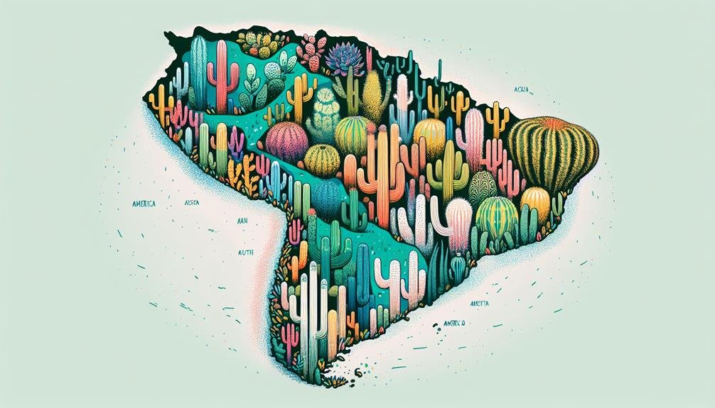 tracking cactus in south america