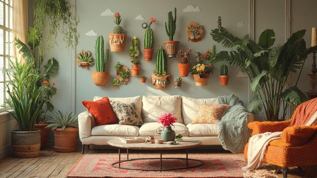 addictive cactus wall art