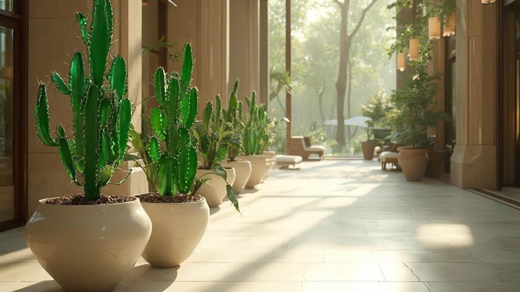cacti for hotel aesthetics