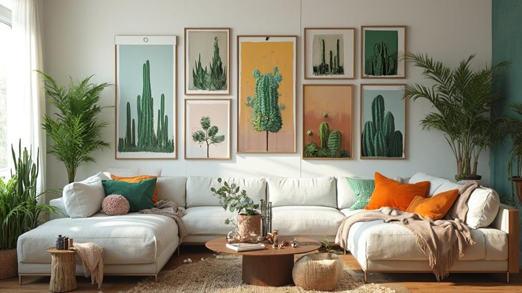 cactus art for interiors