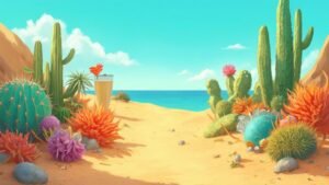 summer cactus social media trend