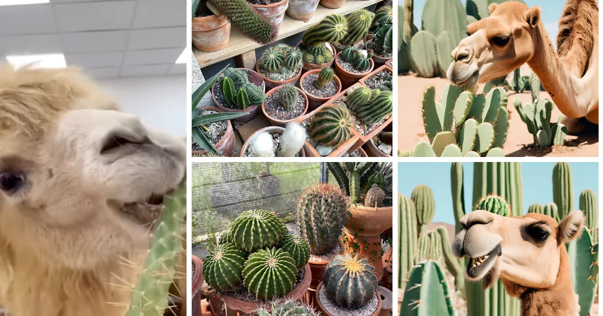 How Can Camels Eat Cactus?