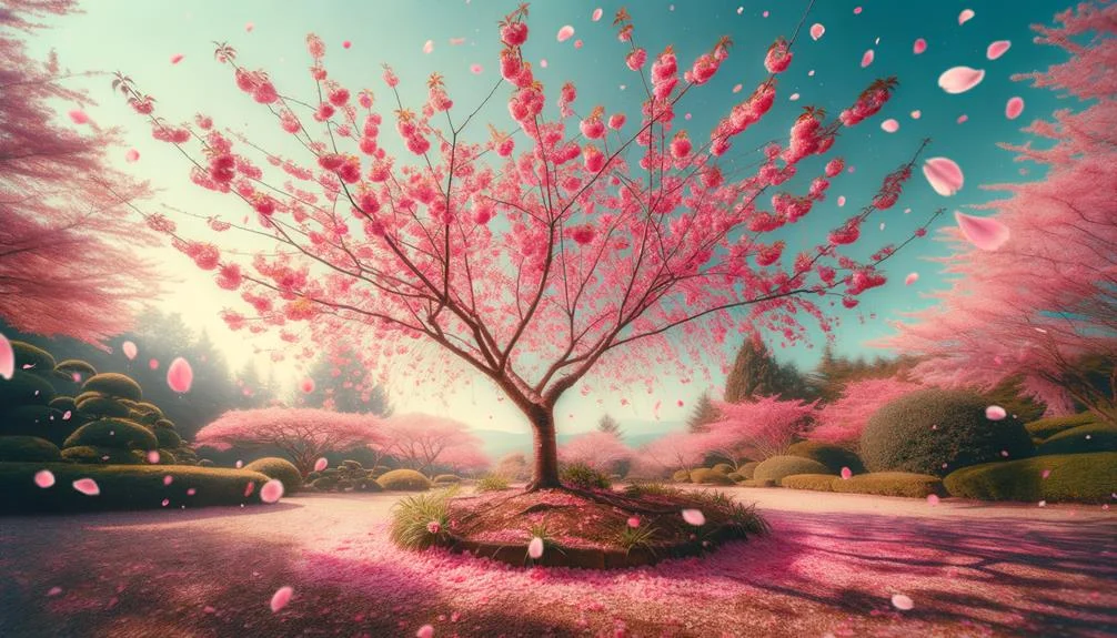 beautiful springtime blooming flowers